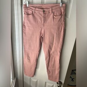 Talbots Pink Denim Pants, size 8 Petite